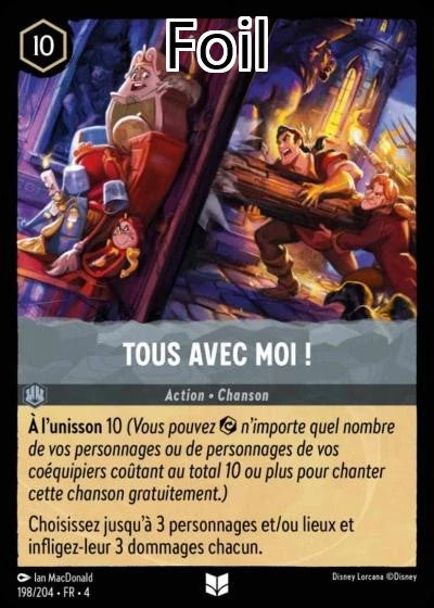 Tous avec moi ! Foil