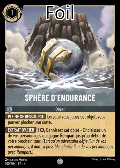 Sphère d’endurance Foil