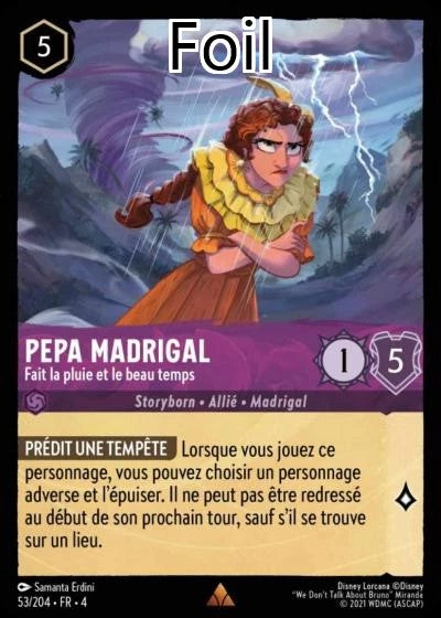 Pepa Madrigal Foil