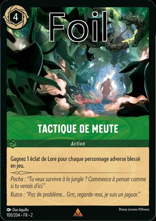 Tactiques de meute Foil