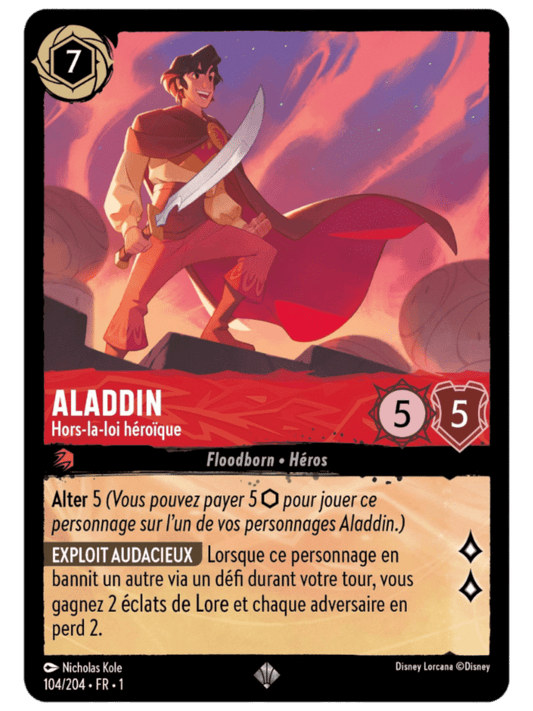 Aladdin Hors-la-loi héroïque