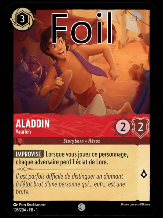 Aladdin Foil 
Vaurien