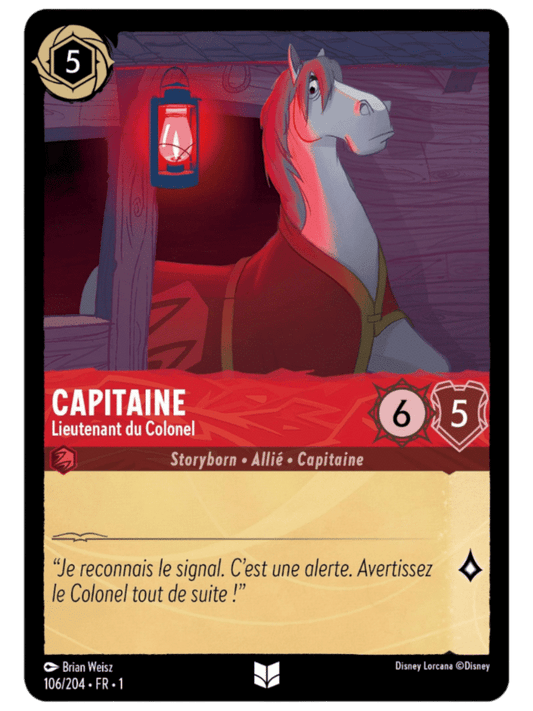 Capitaine Lieutenant du Colonel