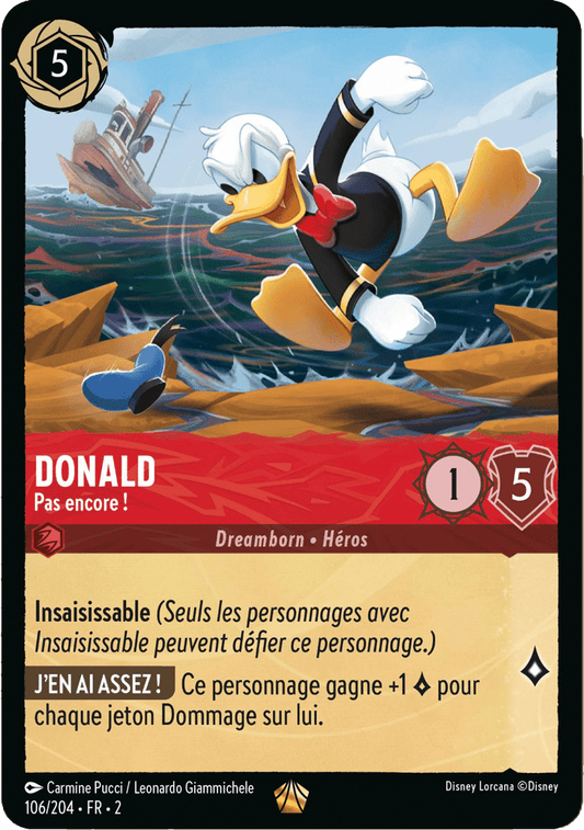 Donald Pas encore !