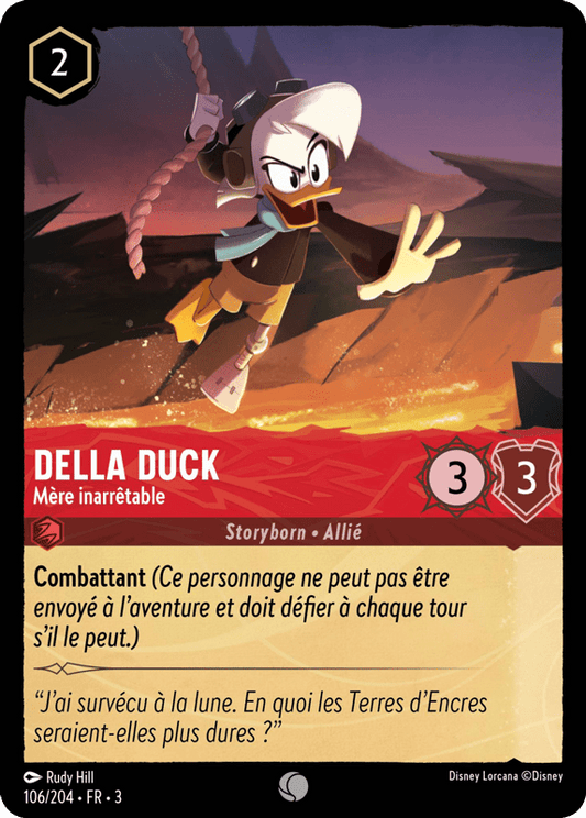 Della Duck Mère inarrêtable