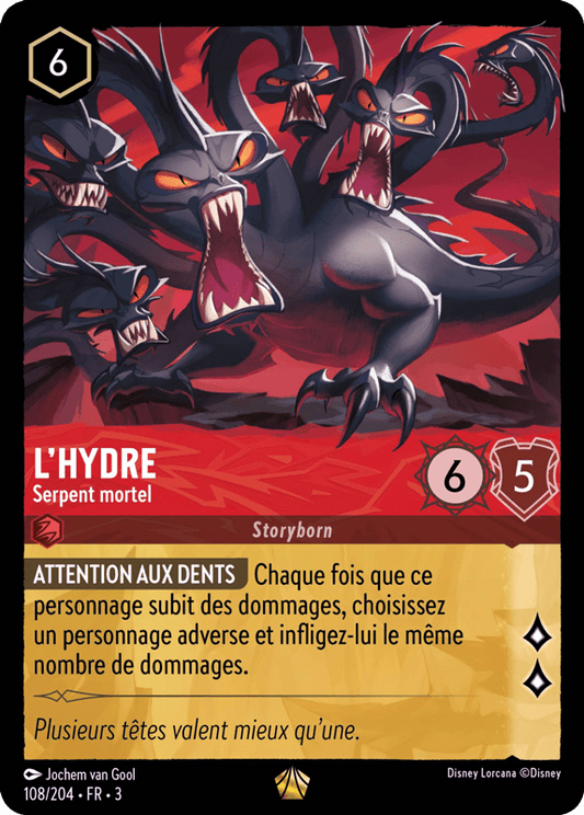 l'hydre Serpent mortel