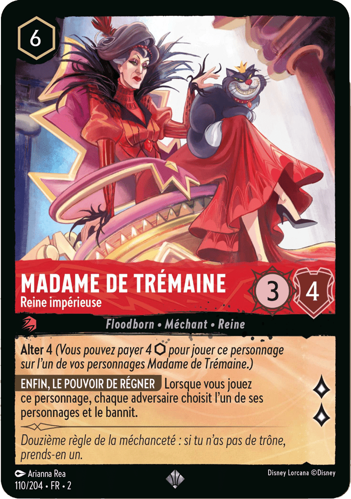 Madame de Trémaine Reine impérieuse