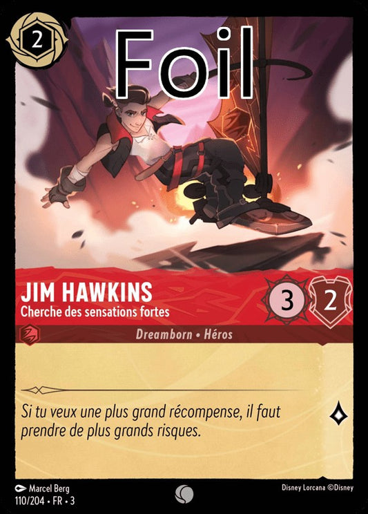 Jim Hawkins foil Cherche de sensations fortes