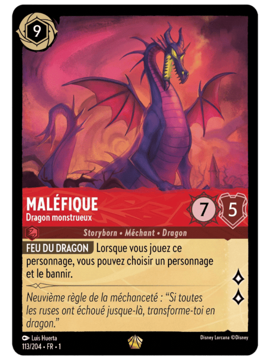 Maléfique Dragon Monstrueux