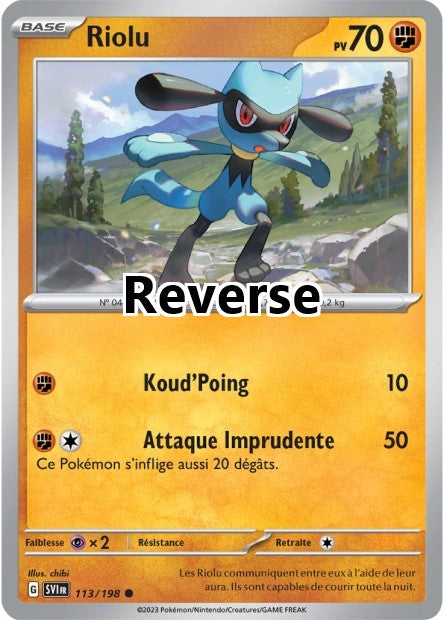Riolu reverse