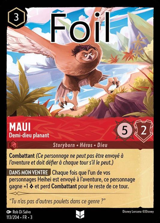 Maui foil Demi-dieu planant
