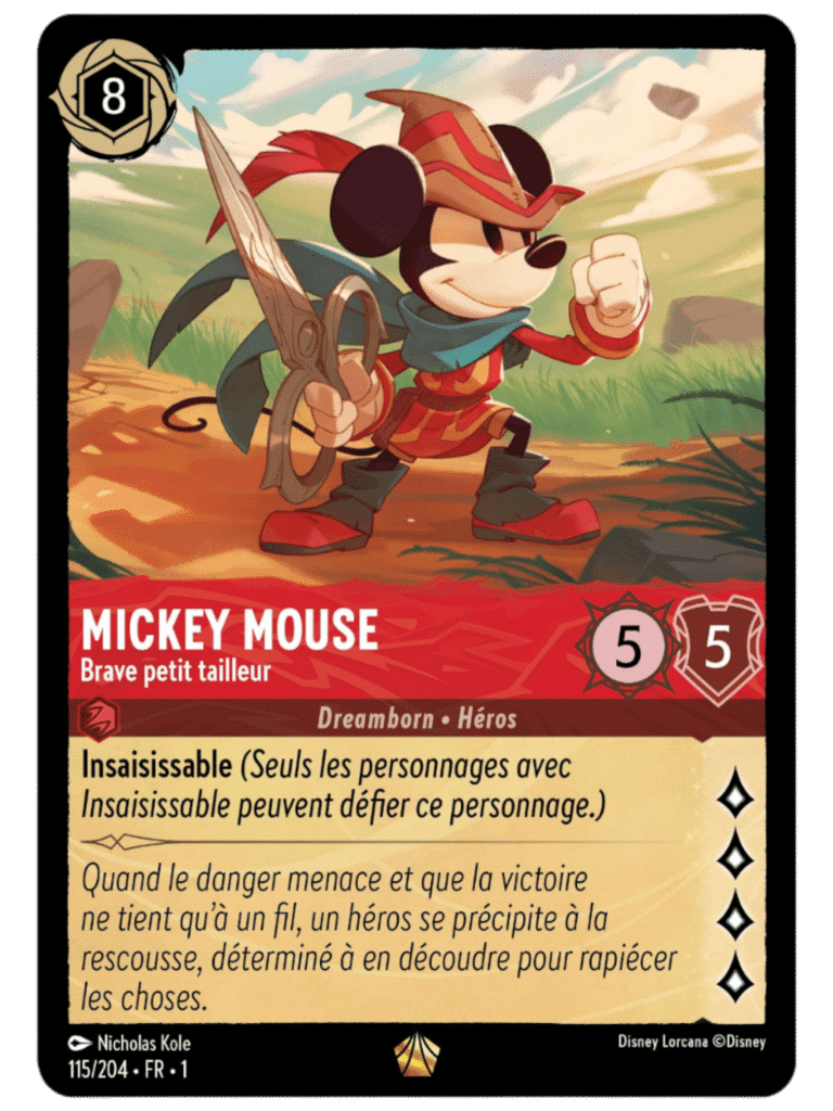 Mickey Mouse Brave petit tailleur