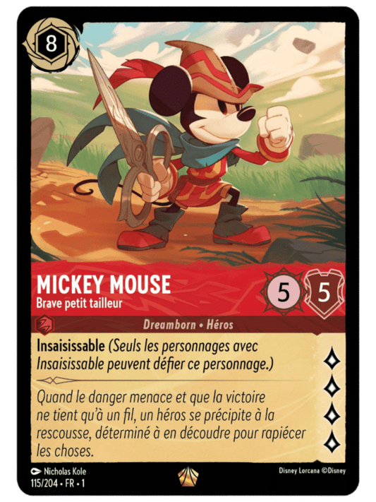 Mickey Mouse Brave petit tailleur