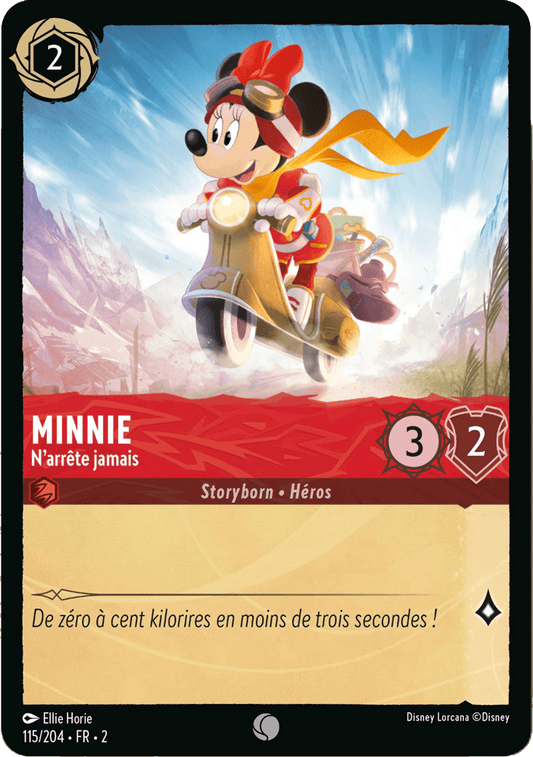Minnie Mouse N’arrête jamais