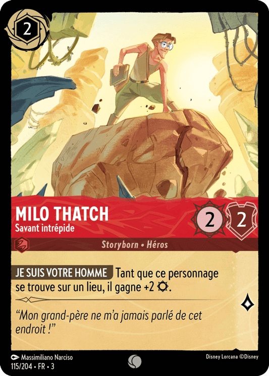 Milo Thatch Savant intrépide