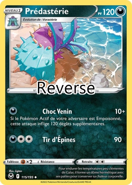 Prédastérie reverse