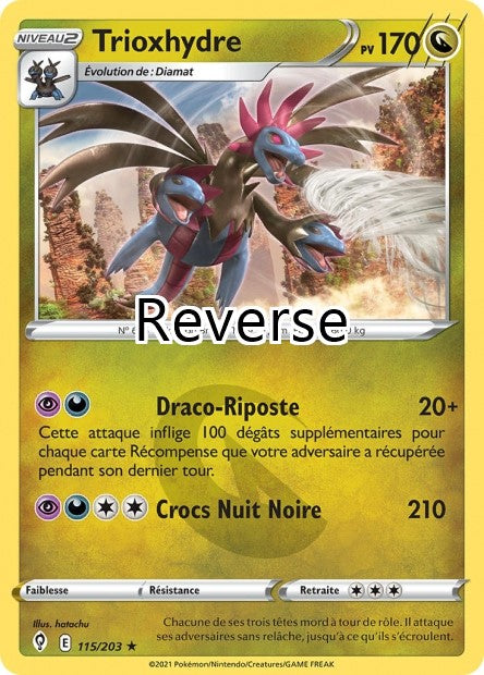 Trioxhydre reverse