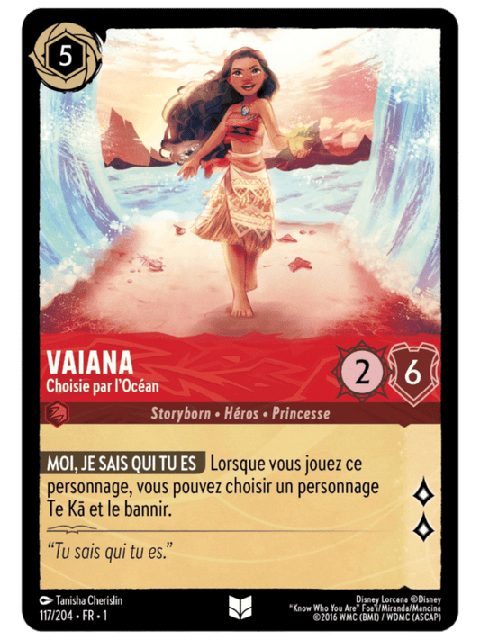 Vaiana Choisie par l’océan