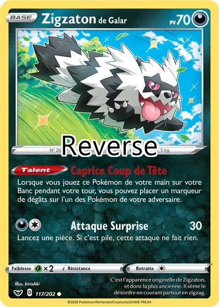 Zigzaton de Galar 117 reverse