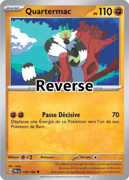 Quartermac reverse
