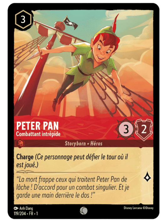 Peter Pan Combattant intrépide