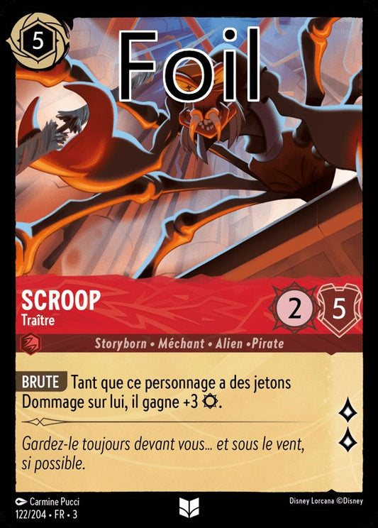 Scroop foil Traître