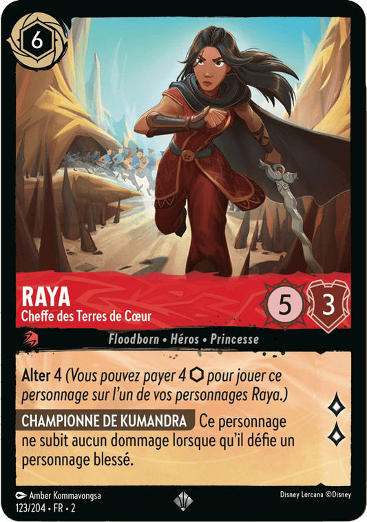 Raya Cheffe des Terres de Coeur
