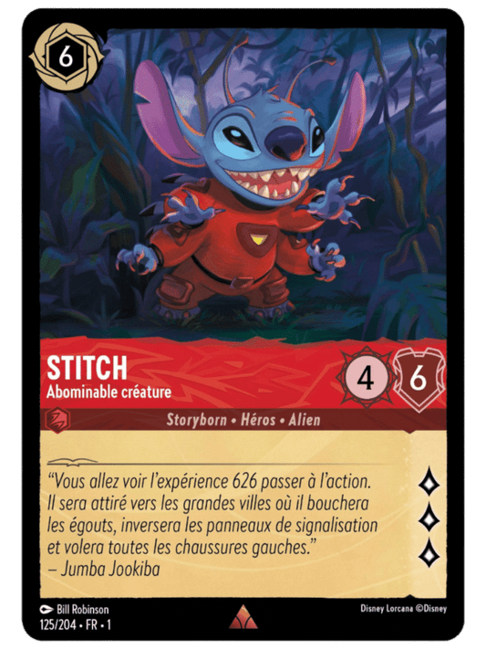 Stitch Abominable créature