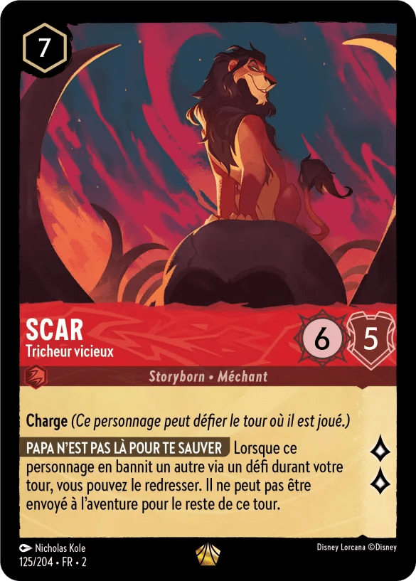 Scar Tricheur vicieux