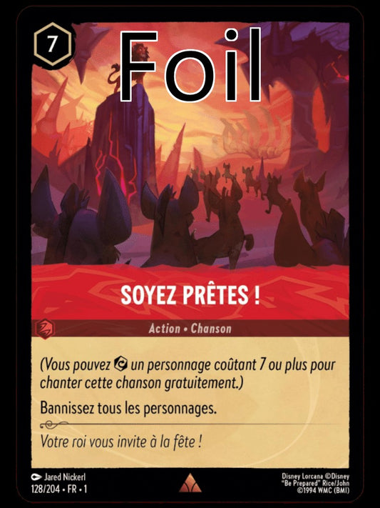 Soyez prêtes ! Foil