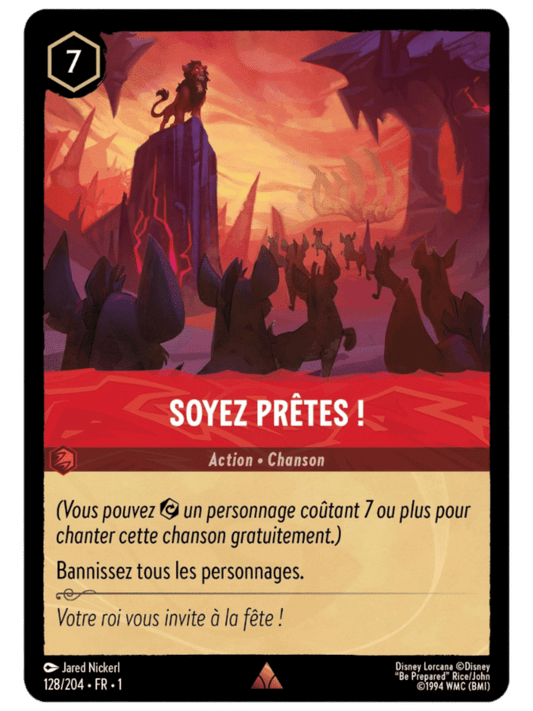 Soyez prêtes !