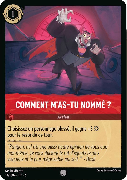 Comment m’as-tu nommé ?