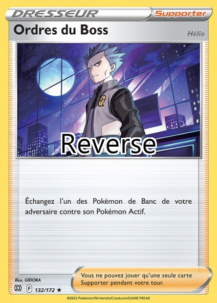Ordres du Boss reverse