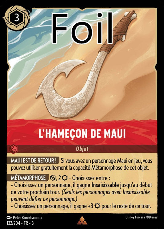 L’hameçon de Maui foil