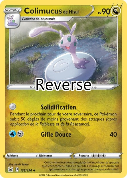 Colimucus de Hisui reverse
