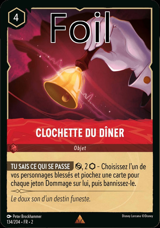 Clochette du diner Foil