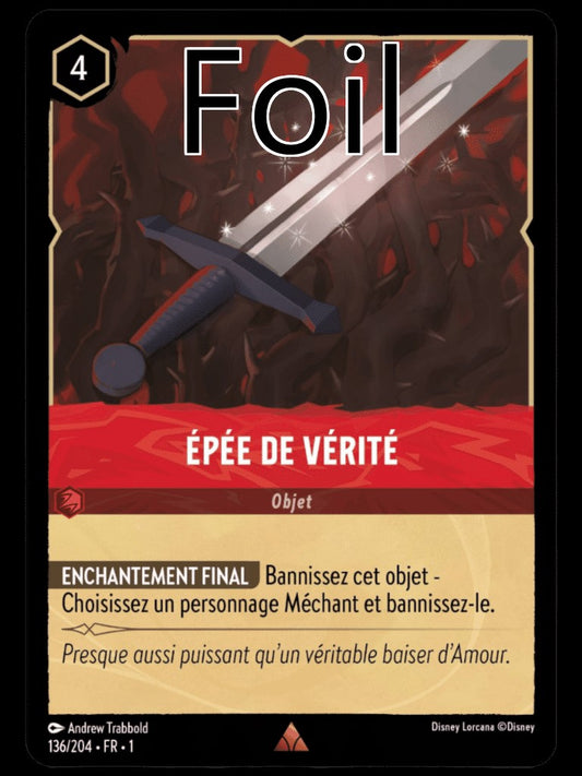 Épée de vérité Foil