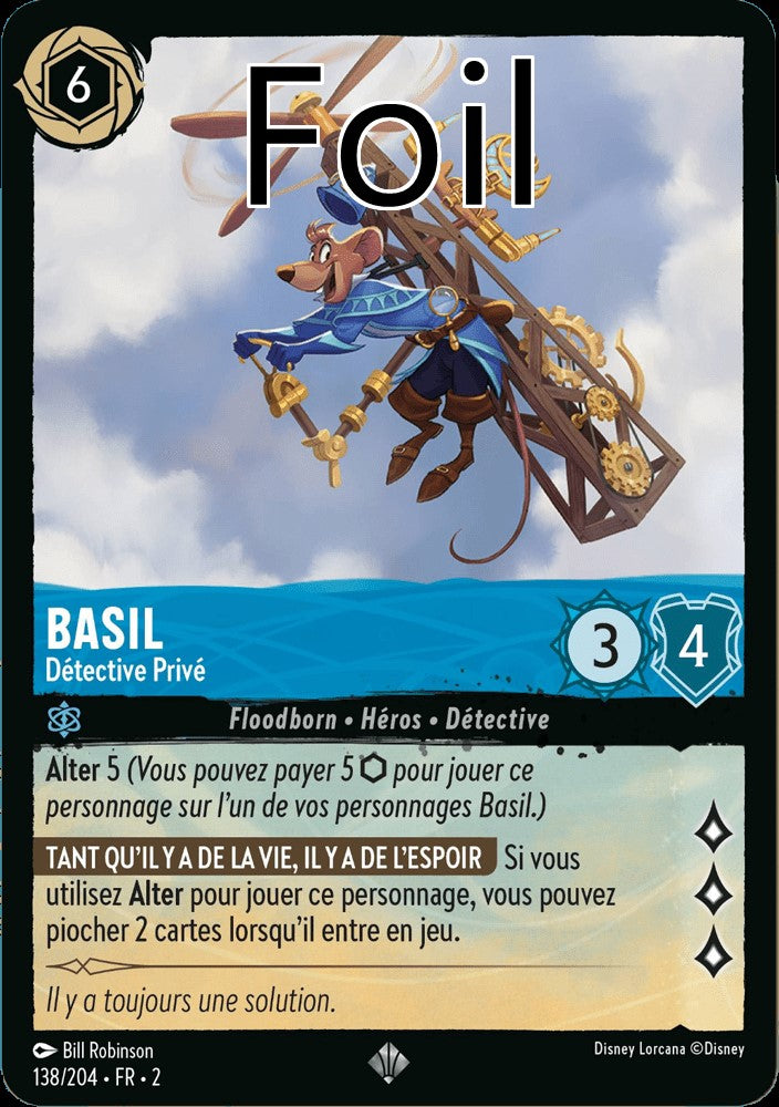 Basil Foil Détective privé