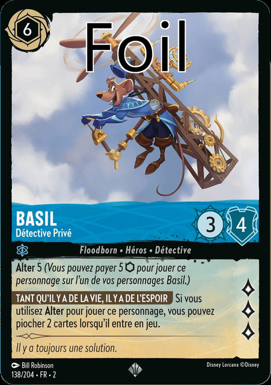 Basil Foil Détective privé