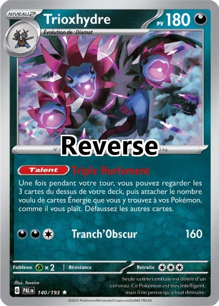 Trioxhydre reverse