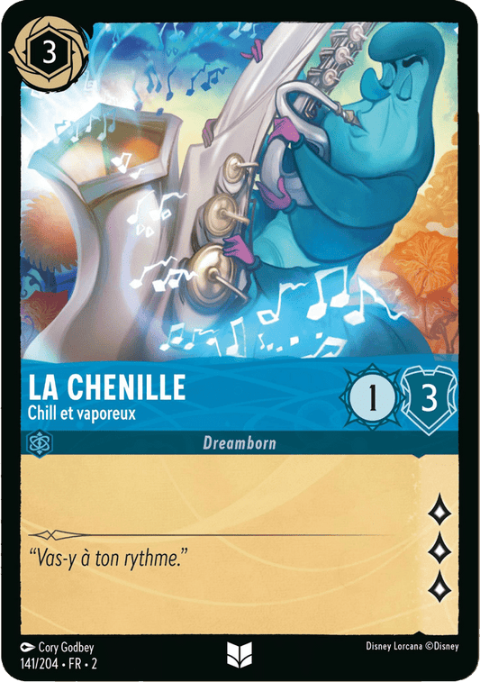 La Chenille Chill et vaporeux