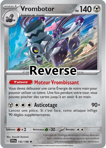 Vrombotor reverse