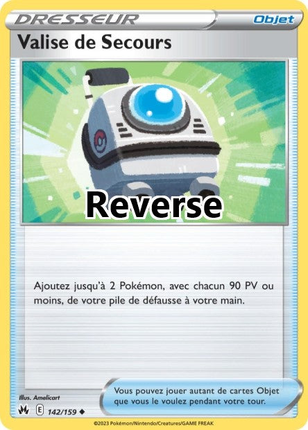 Valise de Secours reverse