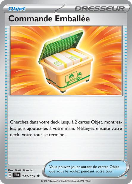 Commande emballée