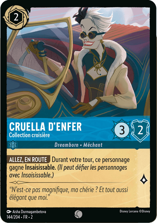 Cruella d’enfer Collection croisière