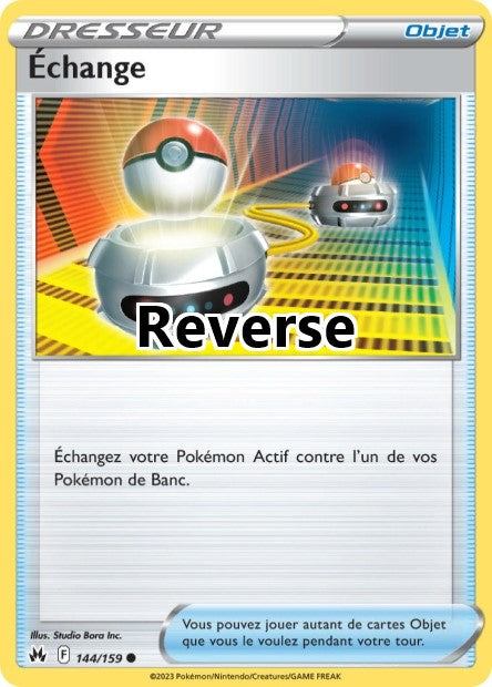 Échange reverse