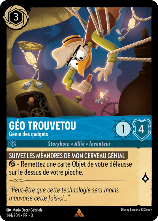 Géo Trouvetou Génie des gadgets