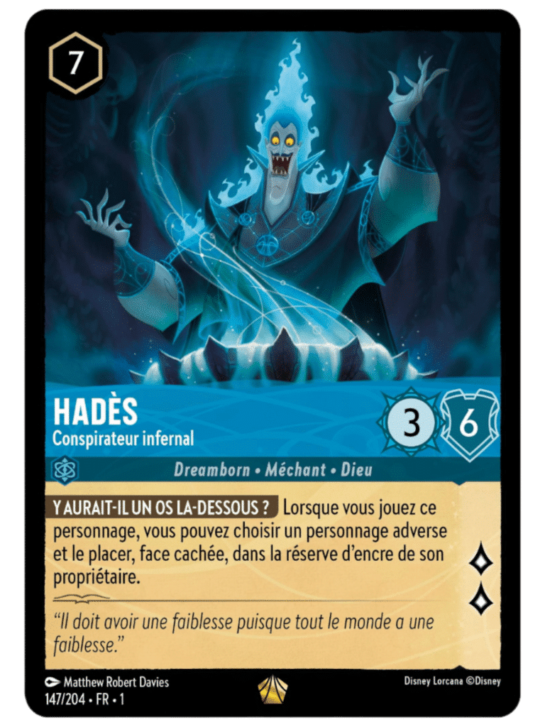 Hadès Conspirateur infernal