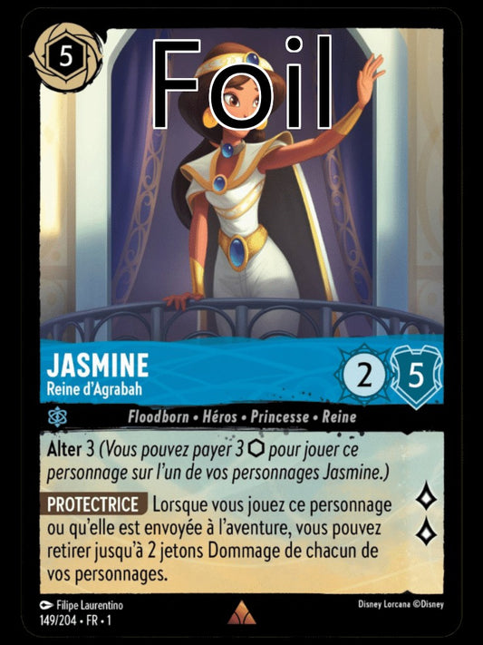 Jasmine Foil 
Reine d’Agrabah