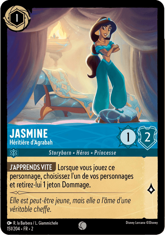 Jasmine Héritière d’Agrabah